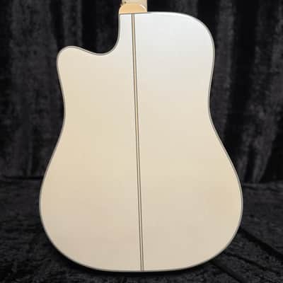 Takamine GD37CE Gloss Pearl White image 3