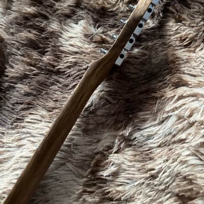 2019 Fender Limited Edition American Acoustasonic Telecaster Exotic Ziricote Series Neck image 13