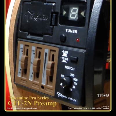 Takamine Pro Series CTF-2N FET Circuitry Preamp / TP0895 / New OEM Part Bild 3