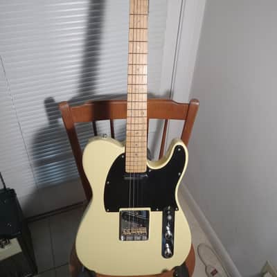 Fender Lite ash telecaster 2004 - Vintage white image 2