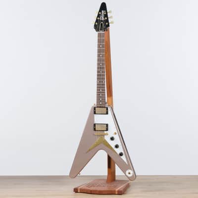 Gibson Custom 1958 Flying V Reissue, Golden Mist Poly | Demo image 2