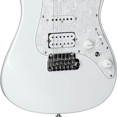 Ibanez AZ2204 PW Prestige Electric Guitar. Pearl White with Case image 2