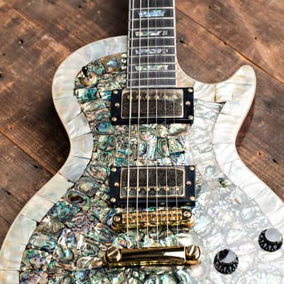 Wolf WLP 750T Special Edition Electric Guitar Abalone w/Hard Case image 14