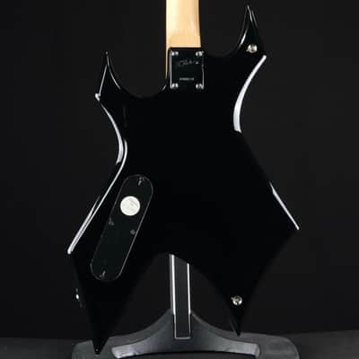 BC Rich Bronze Series Warlock Electric Guitar W/Hard Case - Black image 4