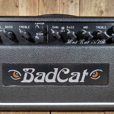 Bad Cat Hot Cat 30R Player Series Head 2017 Mint w/ Footswitch & Studio Slips Cover- Black image 6