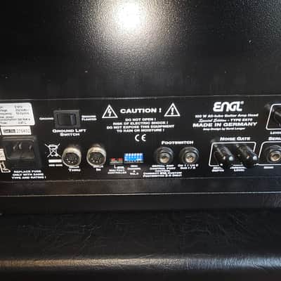 ENGL SPECIAL EDITION E670 EL34 Valve Head Amp & Twin ENGL E412 Pro XXL Speakers image 17