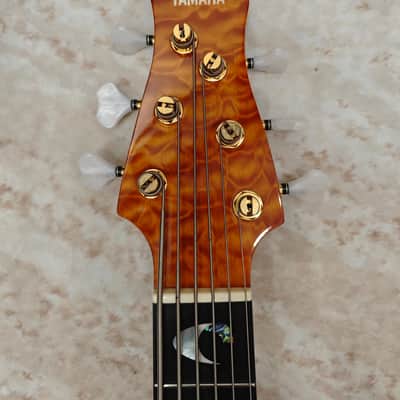 Yamaha TRB-JP2 John Patitucci Signature 6-String Bass 2010s - Transparent Amber image 9