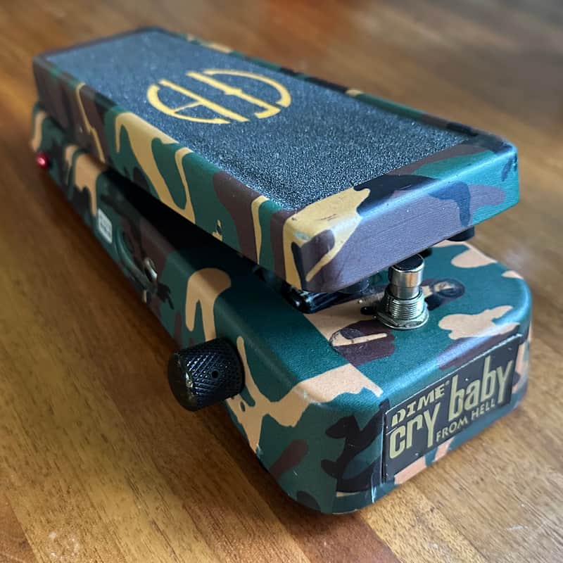 Dunlop DB01 Dimebag Signature Cry Baby From Hell Wah 2003 - 2019 - Camo image 1