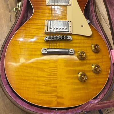 Gibson Les paul 59 60th anniversary 2019 - Orange Sunset fase image 1