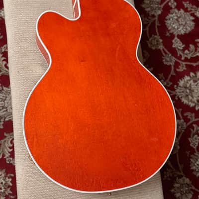 Gretsch G6120TG Players Edition Nashville Hollow Body Orange Stain 2022 w/ String-Thru Bigsby image 5