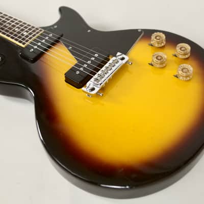 Rare 1975 Greco LJ-600 Les Paul Special Style Yellow Sunburst MIJ Vintage Japan P-90 w/ Case image 12