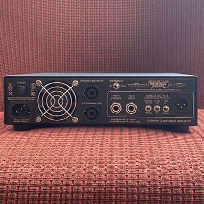 Mesa Boogie Subway D-800 800-Watt Bass Amp Head 2015 - Present - Black image 2