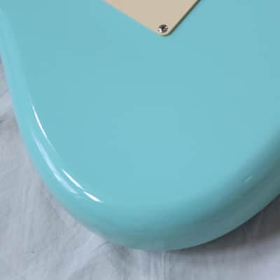 1994 Ibanez Talman TC630 Made in Japan Rare Electric Guitar - Pale Blue Finish (Daphne Blue) + Case image 16