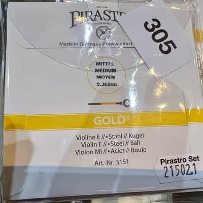 Pirastro GOLD Violin strings FULL set 215021 image 4