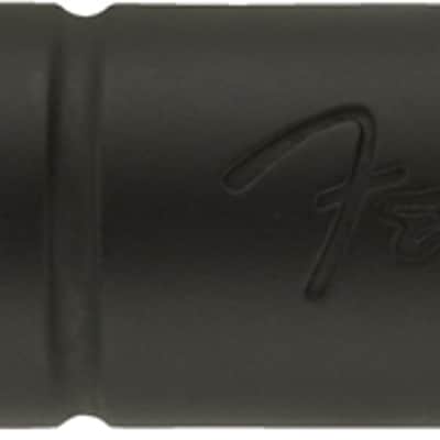 Genuine Fender Deluxe Series Instrument Cable, Straight/Angle, 10', Black Tweed image 2