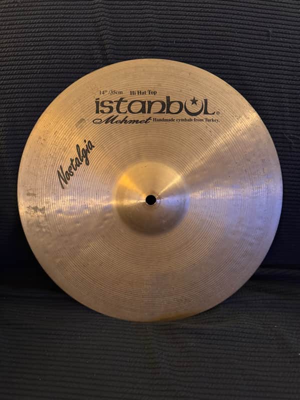 Istanbul Mehmet 14" Nostalgia Hi-Hat Cymbals (Pair) 2010s - Traditional image 1