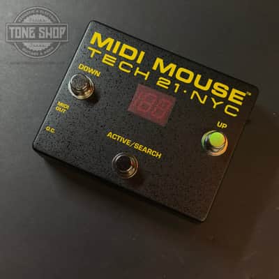Tech21 MIDI MON MIDIフットコントローラー Tech 21 Midi Mongoose Midi Foot Controller at Gear4music