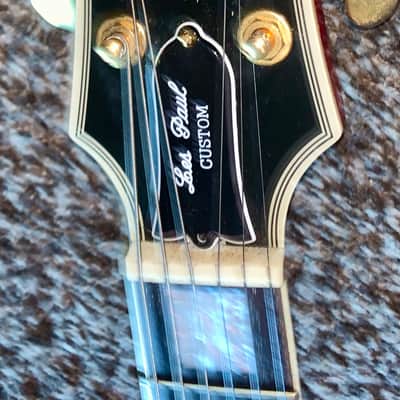 Epiphone Les Paul Custom Plus Heritage Cherry Sunburst electric guitar ohsc image 2