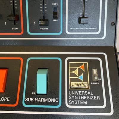 Maestro USS1a Synthesizer 70s - Black with rare footswitch! image 7