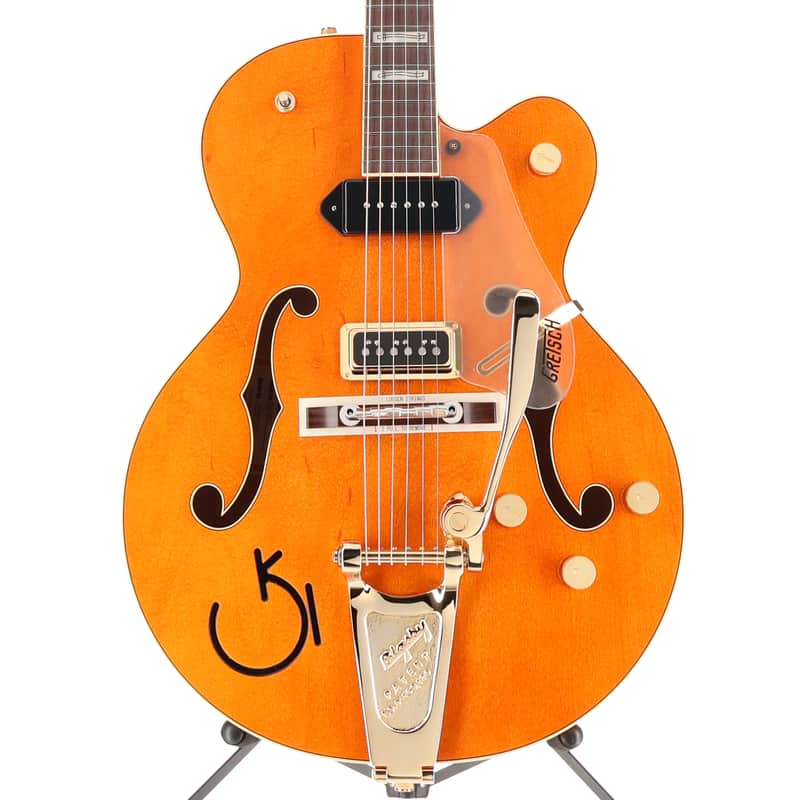 Gretsch G6120 Eddie Cochran Signature Hollow Body with Bigsby, Western Maple Stain (U12) (41224) image 1