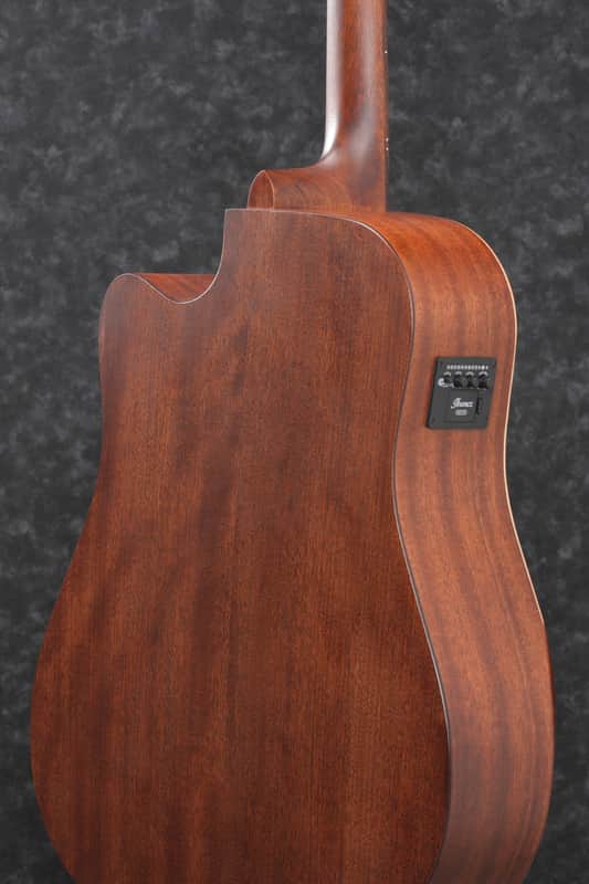 Ibanez AW150CEOPN Artwood Sitka Spruce / Okoume Open Pore Dreadnought image 3