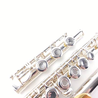 Refurbished Yamaha 381 Gold Clad Lip (~362/382) Intermediate Open Hole Flute image 7