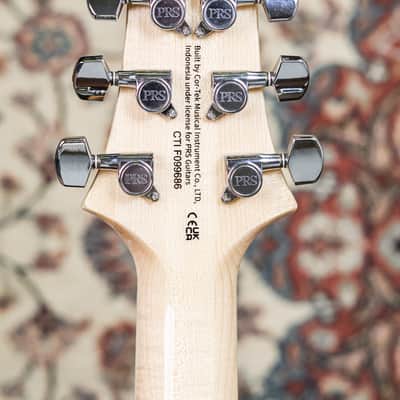 PRS SE Custom 24 Quilt | Turqoise image 15