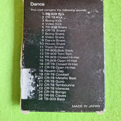 Roland SN-R8-10 DANCE Card for R-8 R-8M R-8 Mk2 image 5