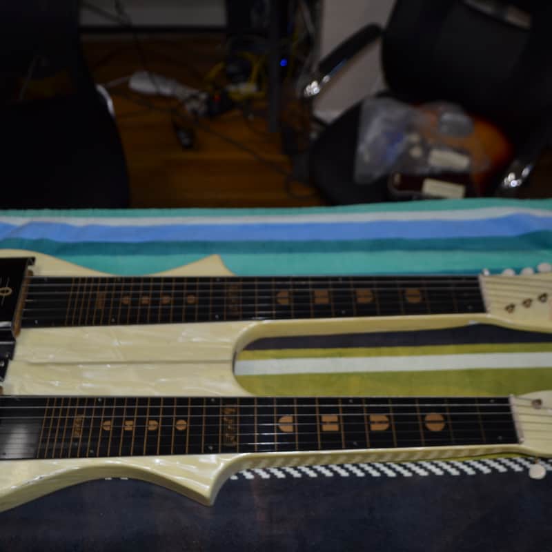 60s Oahu Jolana Double 6 Crushed Pearl