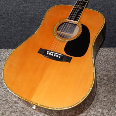 MADE IN JAPAN 1980 - CAT'S EYES CE1000D - WONDERFUL - MARTIN D41 CLASS -  ACOUSTIC GUITAR image 2