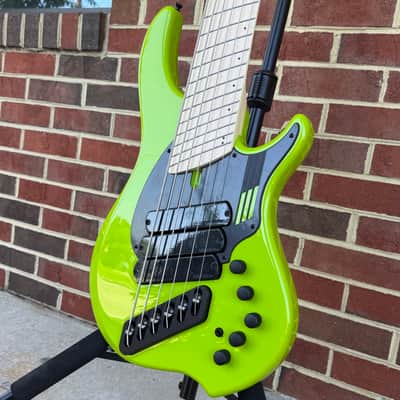 Dingwall NG3 6-String, Ferrari Green, Maple Fretboard, Matching Headstock, Minimalist Bridge, Dingwall Gig Bag image 4