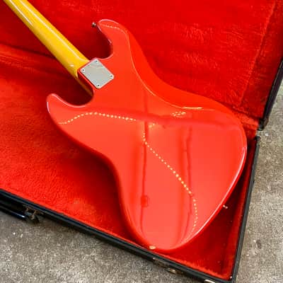 CIJ Fender Jazz Bass JB-62 2002 - Fiesta Red Tokai era MIJ crafted in japan MOT image 11
