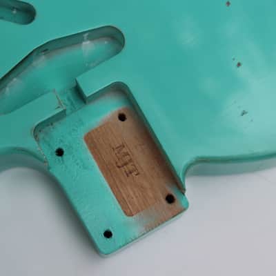 MJT VTT Telecaster Body - Seafoam Green - Medium Relic image 4