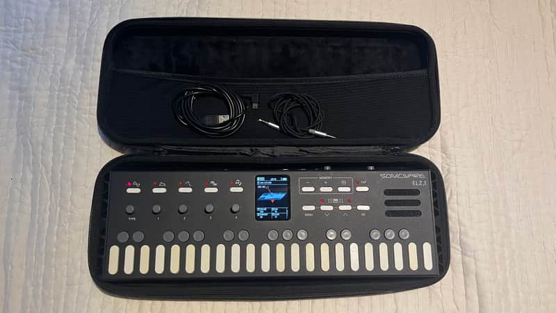 Sonicware ELZ_1 37-Key FM Synthesizer 2018 - Present - Black image 1