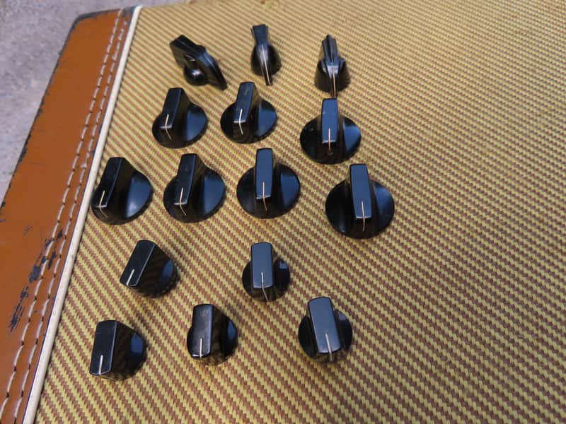 DAKA WARE CHICAGO EH BIG MUFF KNOB COLLECTION 15 KNOBS VINTAGE ORIGINAL image 1