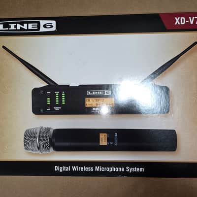 **3-PACK** Line 6 XD-V75 Handheld Wireless Microphone 2010s - Black image 2