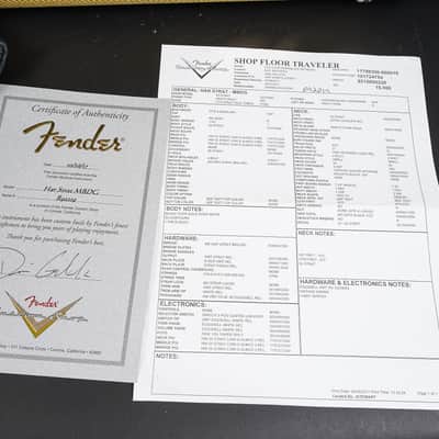 Fender Masterbuilt Private Collection Dennis Galuszka HAR Stratocaster 2017 - Black image 23