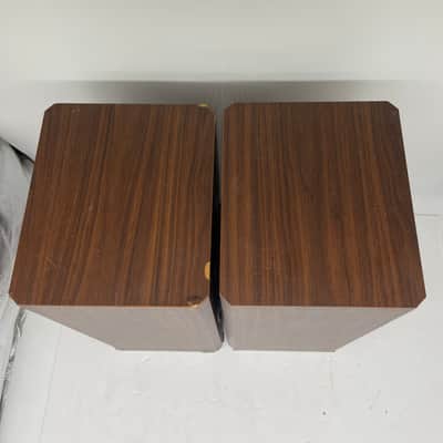 ADS L7E Audiophile Bookshelf Speakers VTG Woodgrain *TESTED WORKING image 5