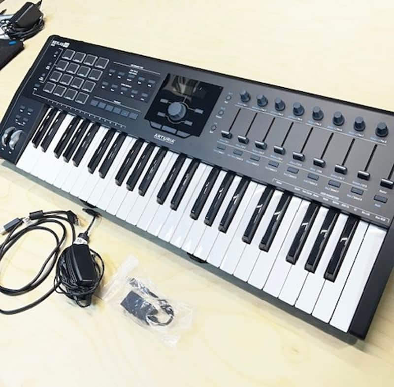 Arturia KeyLab 49 MkII 49-key Keyboard Controller 2020 - Black image 1