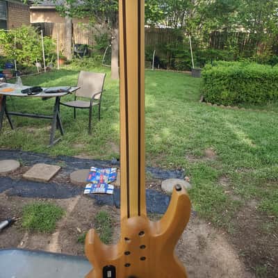 ESP LTD ACTIVE 5 string Bass Spalted Maple with EXTRAS **minty** image 8