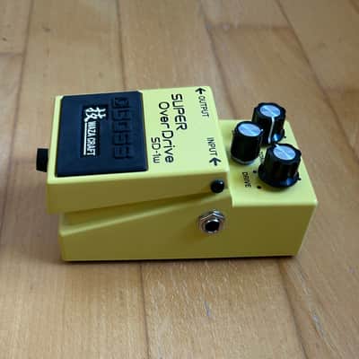 Boss SD-1W Super OverDrive Waza Craft 2015 - Present - Yellow image 3