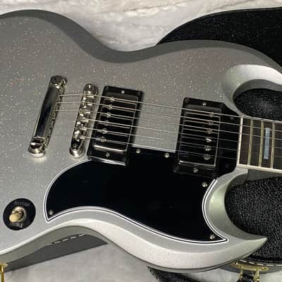 NEW! Gibson Custom SG Custom Electric Guitar - Radiant Sparkle - WOW! Just Incredible! 6.9lbs - Authorized Dealer - G07686 image 2