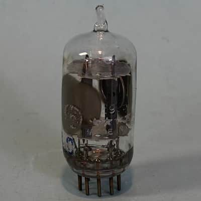 1965 General Electric 5965 12AV7 Vintage GE Gray Plate Side Getter Tube! T512 image 2