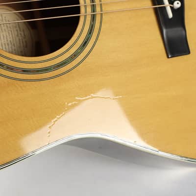 Yamaha FG-420A Natural Mahogany Acoustic Guitar image 11