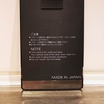 Roland SN-U110-07 Sound Library Electric Guitar PCM Data ROM Card image 2