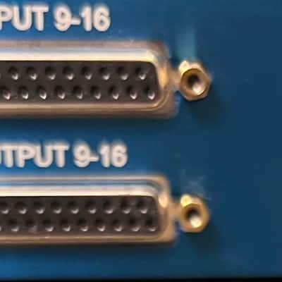 Switchcraft StudioPatch Series 9625 96-Point TT-DB25 Patchbay 2010s - Blue image 9