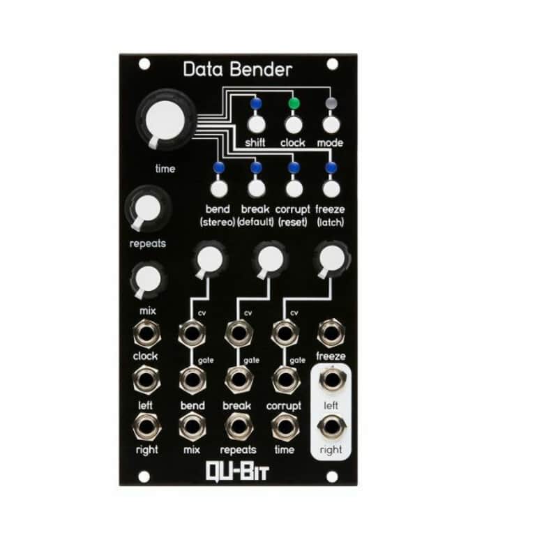 Qu-Bit Data Bender Circuit Bent Audio Buffer Module (black) image 1