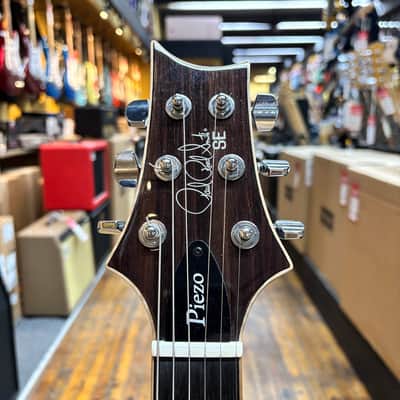 Paul Reed Smith SE Hollowbody II Piezo Electric Guitar Early 2020s Peacock Blue w/Hard Case image 7