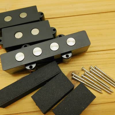 Artec Ceramic "Big Pole" Pickup for 4-string PJ Bass® Black image 5