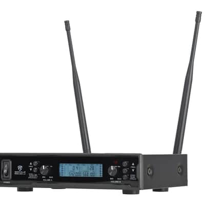 Rockville RWM-200 L2 Dual Lavalier/Lapel & Headset UHF Mic System, 200 Channels image 9